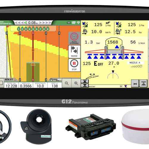 Av Map Farmnavigator G12 ISO Full navigacija sa All-in-one RTK antenom i G5 automatskim navođenjem