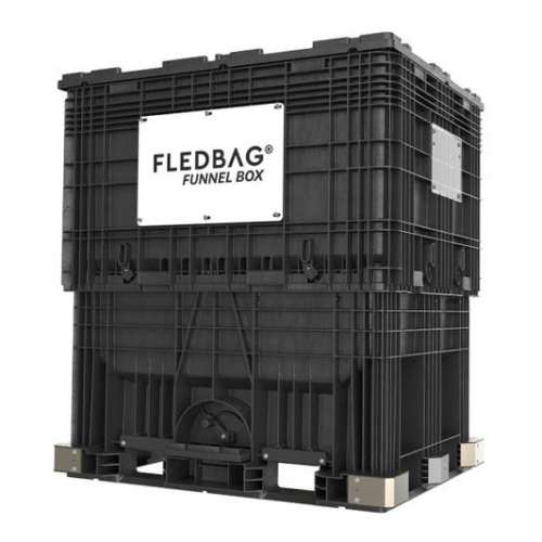 Fledbag Funnel Box kontejner za skladištenje, transport i doziranje